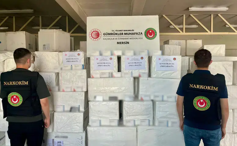 8 Milyar TL’lik Kaçak İlaç ve Yasaklı Madde Operasyonu
