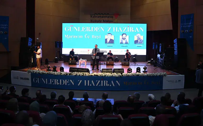 Kahramanmaraş'ta Türk edebiyatının ustaları unutulmaz bir geceyle anıldı