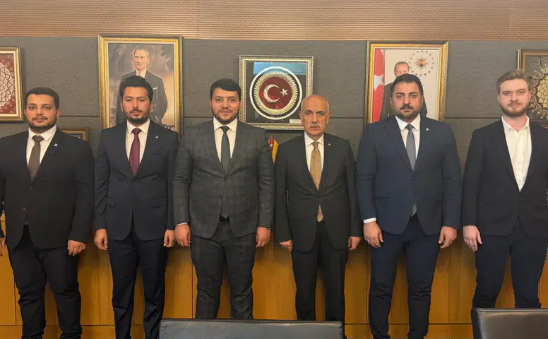 Vekil Kirişci TÜGVA Heyetini TBMM’de Ağırladı