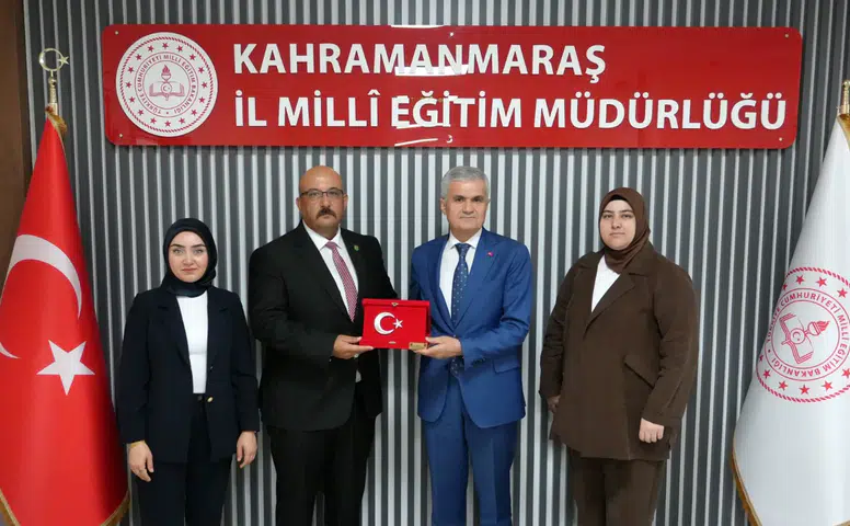 Gaziler Derneğinden Müdür Akpınar'a Anlamlı Ziyaret