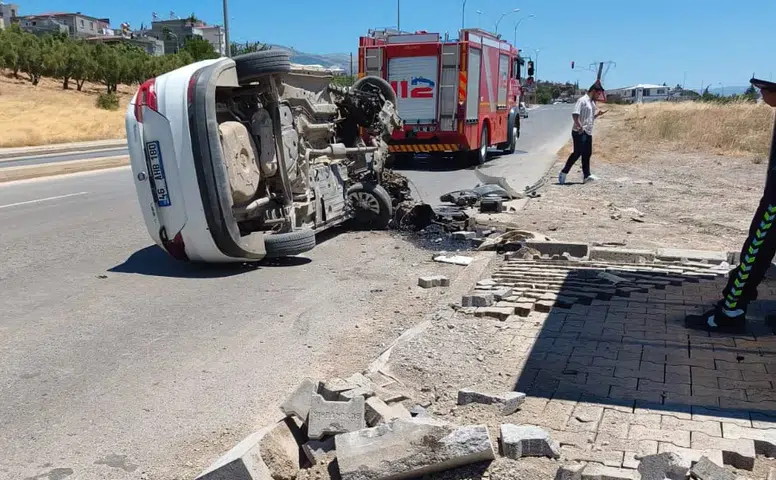 Kahramanmaraş’ta Trafik Kazası: Bir Yaralı
