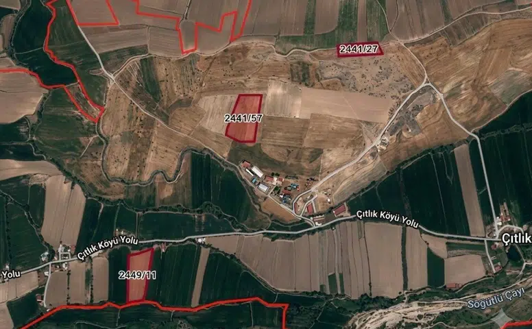 Elbistan’da 55 Dönümlük 3 Tarla İcradan Satışta