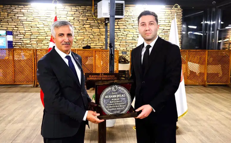 Kahramanmaraş'ta Hâkim ve Savcılara Veda Programı