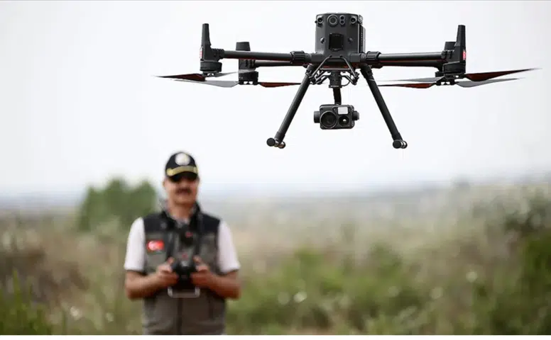 Türkiye’de İlk Drone Destekli Orman Yangını Müdahalesi