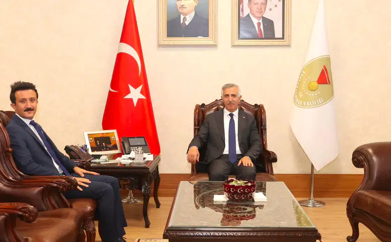 Vali Ünlüer Başsavcı Şener’i Makamında Ağırladı