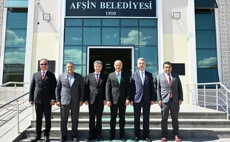 KSÜ Rektörü Okumuş’tan Afşin’e Ziyaret