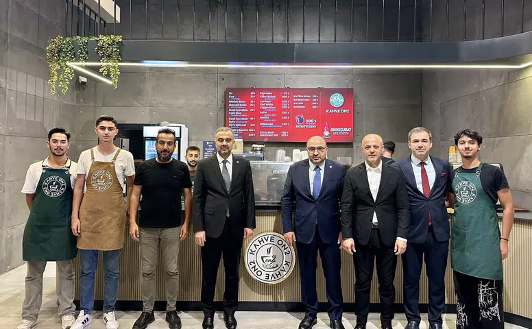 Mehmet Şahin ve AK Parti Heyetinden KahveOn2 Ziyareti