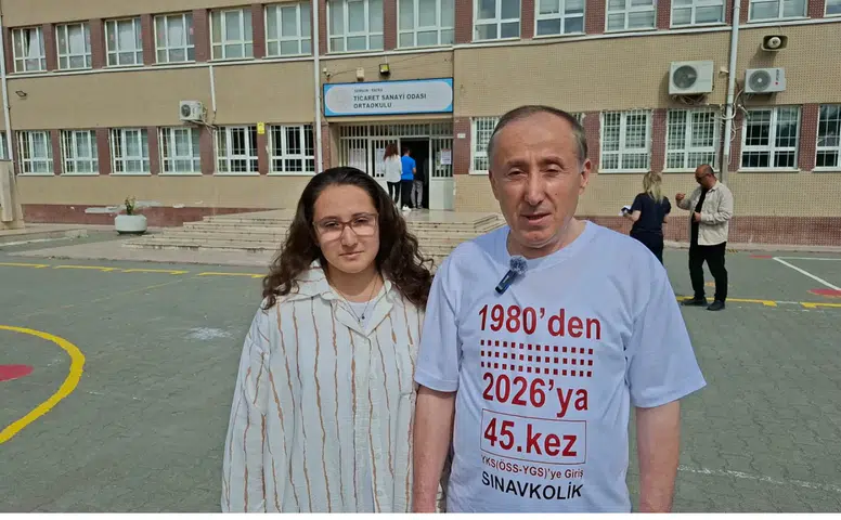63 Yaşında 45. Kez YKS’ye Girerek Rekor Hedefledi