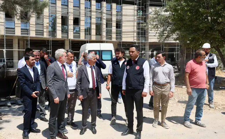 Ünlüer ve Görgel Üç Önemli Projeyi Yerinde İnceledi