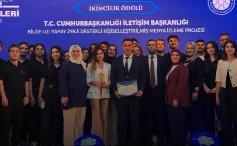 Bilge Uz Projesine Yapay Zekâ Ödülü