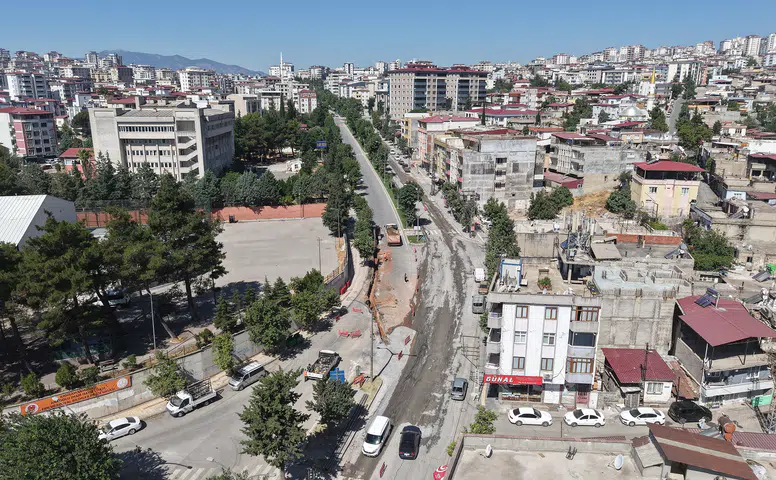 Necip Fazıl Kısakürek Bulvarı'nda Altyapı Seferberliği