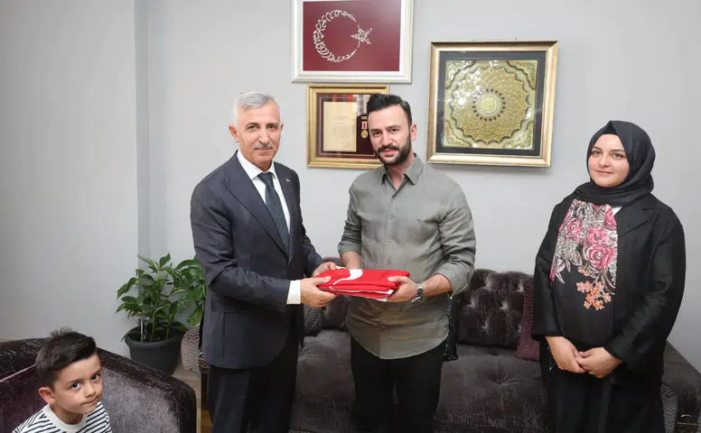 Gazi Serkan Yeşilay'a 15 Temmuz Ziyareti