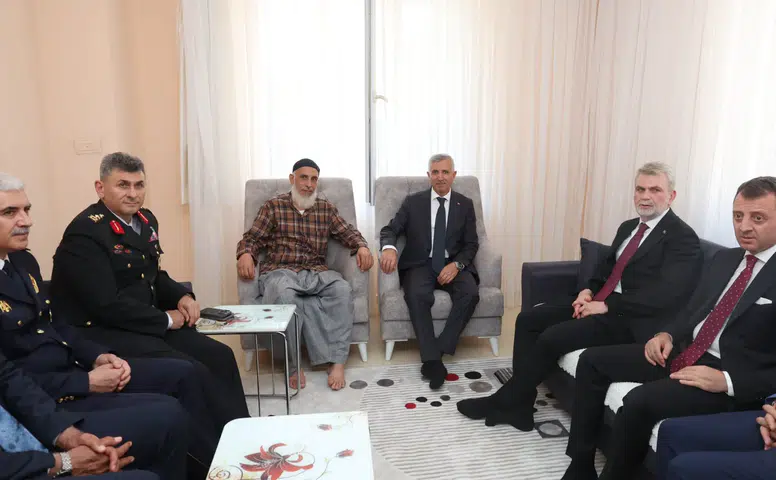 15 Temmuz Gazisi Hacı Demirci'ye Vefa Ziyareti