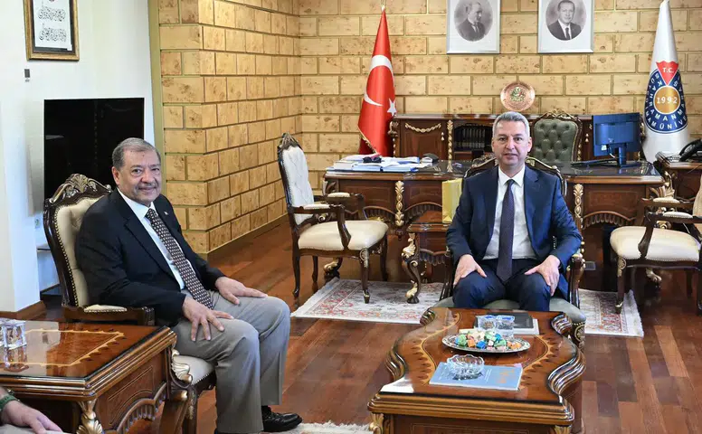 KİSAM'dan KSÜ Rektörü Okumuş'a Ziyaret