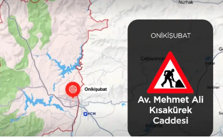 Onikişubat'ta Yol Çalışmaları Sürüyor! İşte O Caddeler
