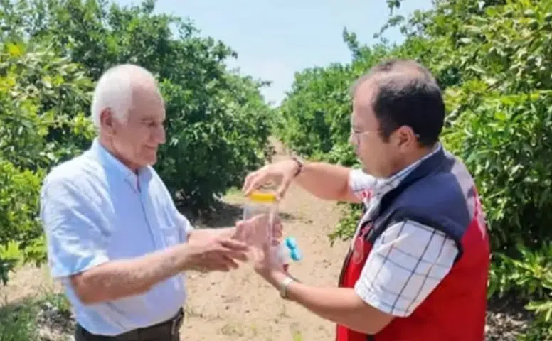 Andırın Bahçelerine Faydalı Böcek Desteği