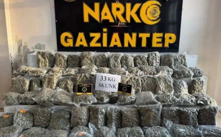 Gaziantep'te Dev Narko Kapan Operasyonu: 386 Gözaltı