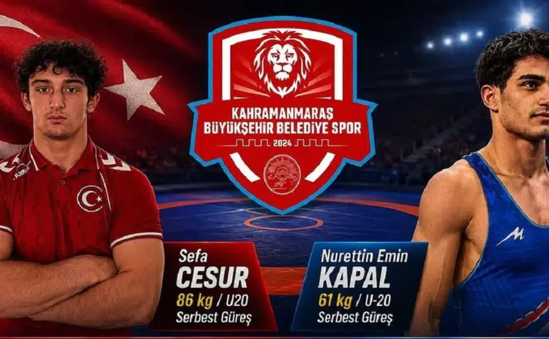 Kahramanmaraşlı güreşçiler Avrupa Şampiyonası'nda madalya için mindere çıkıyor!