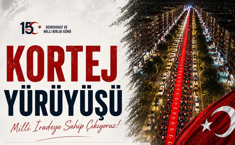 Kahramanmaraş'ta 15 Temmuz'da Kortej Yürüyüşü Ve Sancak Koşusu Düzenlenecek