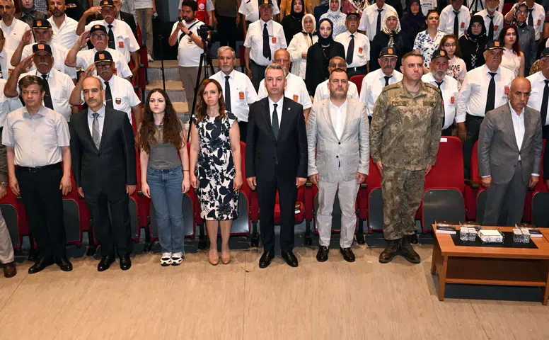 KSÜ Rektörü Okumuş, Kıbrıs Gazilerini Onurlandırma Programına Katıldı