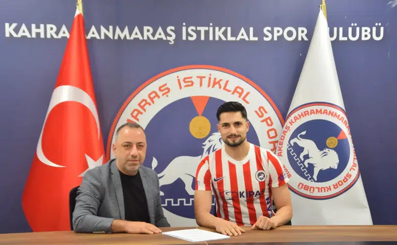 Kahramanmaraş İstiklalspor'dan Golcü Takviyesi! Yasin Abdioğlu Resmen İmzayı Attı