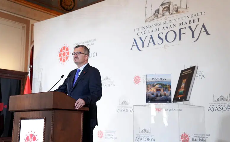 İletişim Başkanı Duran: Ayasofya'nın Yeniden İbadete Açılması Tarihî Hafızaya Sahip Çıkmanın Simgesidir