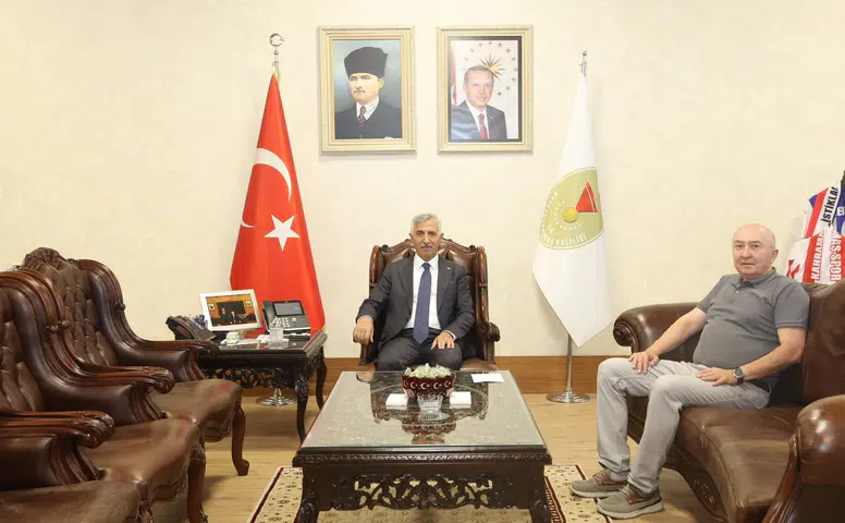 Vali Ünlüer’e Medya ve Sağlık Ziyareti
