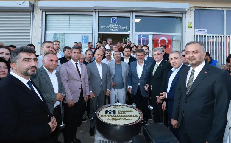 Başkan Hanifi Toptaş, İnşaat Mühendisleri Odasının Aşure Programına Katıldı
