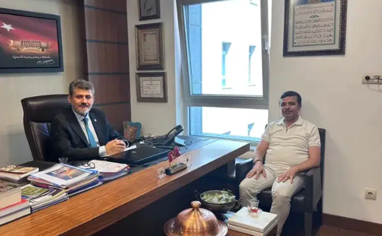 AK Parti Kahramanmaraş Milletvekili Debgici, Alpaslan Altındaş’ı Ağırladı