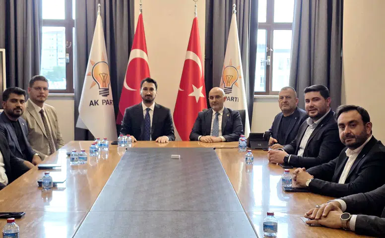 AK Parti Kahramanmaraş İl Başkanlığı'ndan Muhammed Raşit Ünal’a Ziyaret