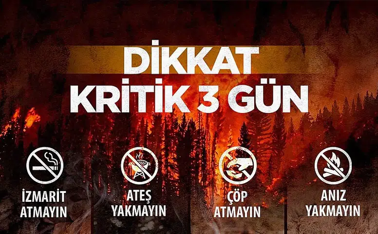 Önümüzdeki 3 Güne Dikkat: Kahramanmaraş’ta Yangın Riskine Karşı Kritik Uyarı!