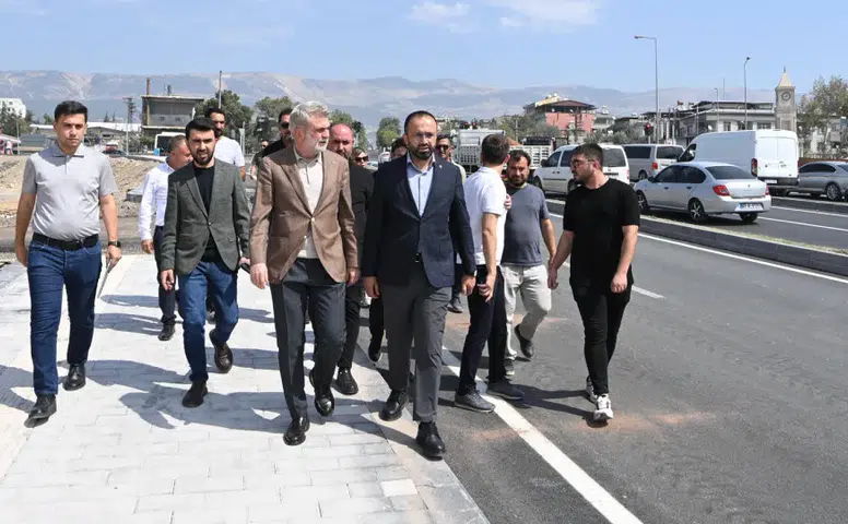 Başkan Görgel Merkezdeki Ulaşım Yatırımlarını İnceledi