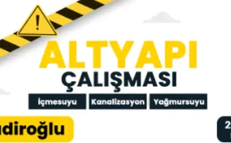 Dulkadiroğlu’nda 14 noktada altyapı çalışması