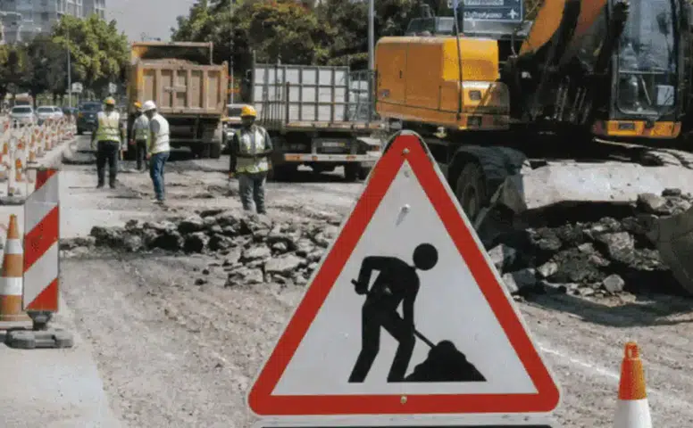 Onikişubat’ta 9 Noktada Yol Çalışması