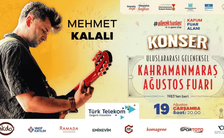 Mehmet Kalalı Kahramanmaraş’ta Sevenleriyle Buluşuyor