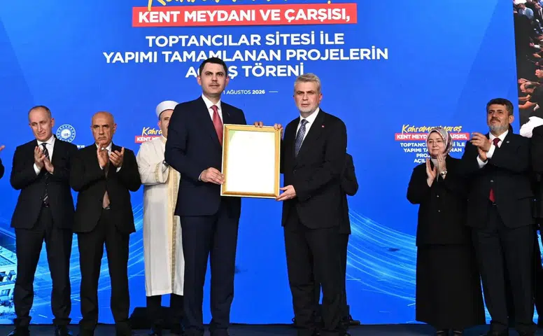 Kahramanmaraş'ta Türkiye'nin ilk Yeşil Ruhsatı'nın sahibi Karbon Yutak Alanı açıldı