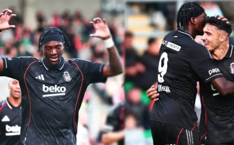 Beşiktaş Avrupa’da tur kapısını araladı: 0-1