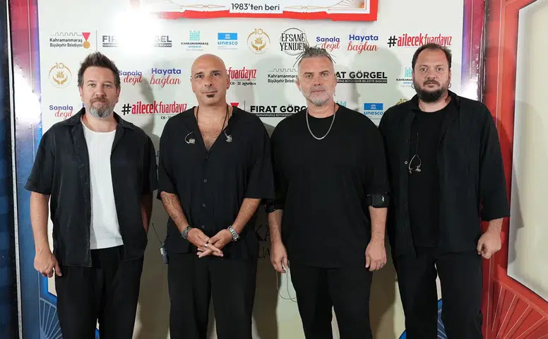Gripin, Kahramanmaraş'ta Unutulmaz Bir Konserle Müzikseverleri Coşturdu