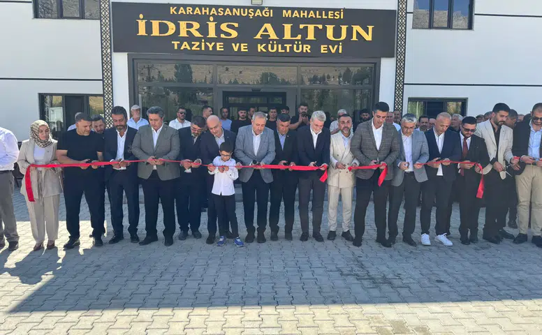 Elbistan Karahasanuşağı’na Yeni Kültür Kompleksi Açıldı
