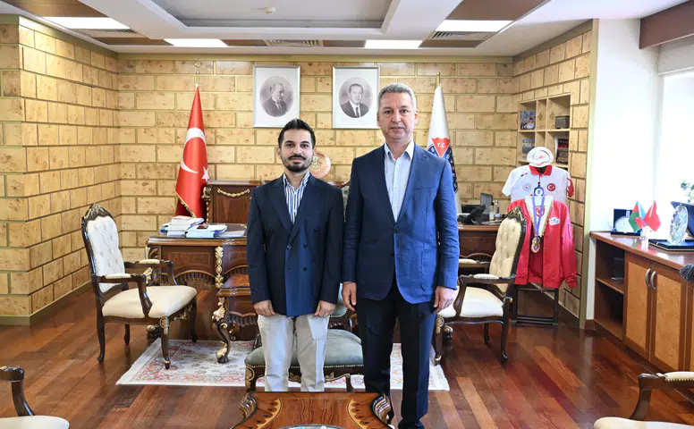 Mehmet Han Çolak’tan KSÜ Rektörüne Ziyaret
