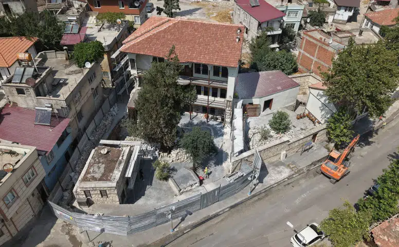 Tarihi Kocabaş Konağı yeniden hayat buluyor