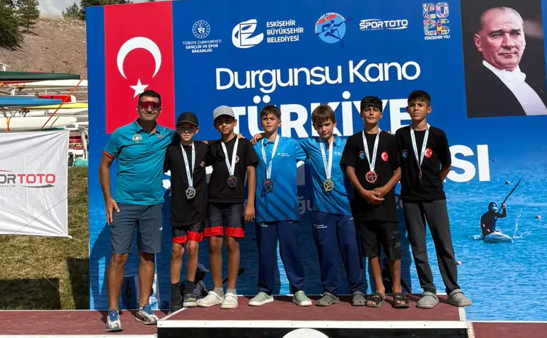 Kahramanmaraşlı Kano Sporcularından Türkiye Şampiyonası’nda Büyük Başarı