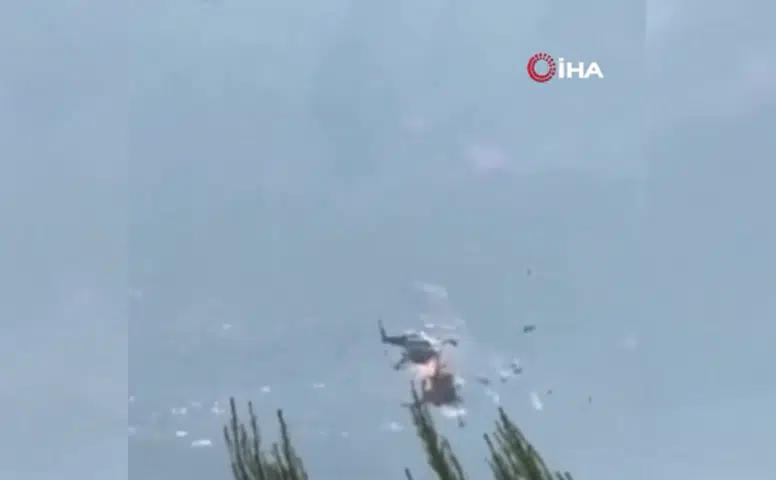 Yunanistan’da Helikopter Faciası: 2 Kişi Hayatını Kaybetti