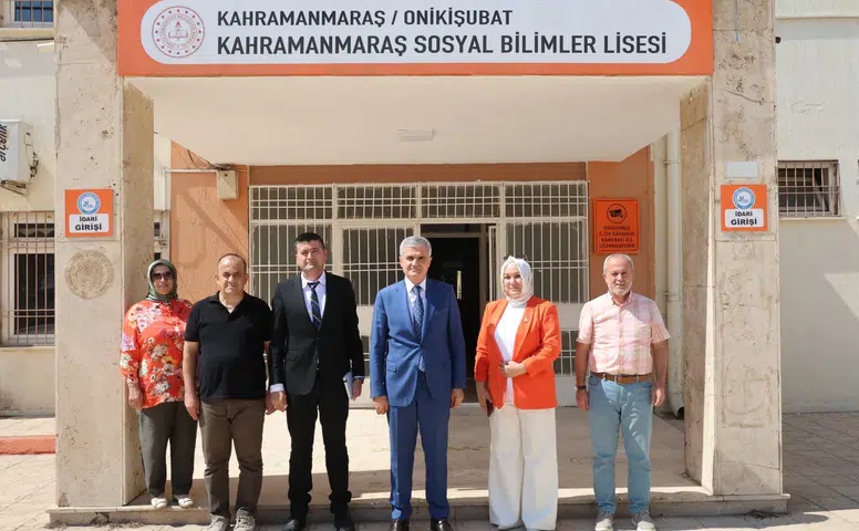 İl Milli Eğitim Müdürü Akpınar’dan Üç Lisede Yeni Eğitim Yılı İncelemesi
