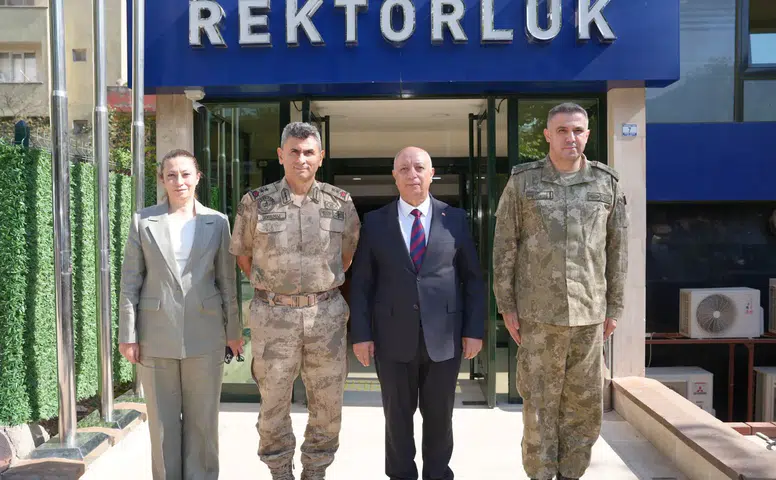 Mahmut Sert ve Ali Gemalmaz’dan Rektör Bakan’a Veda Ziyareti
