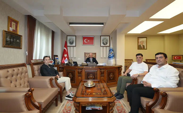 KMTSO Heyeti Rektör Bakan’ı Ziyaret Etti