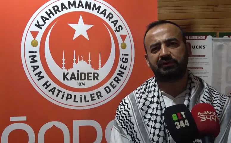 Kahramanmaraş Fuarı’nda Filistin Dayanışması