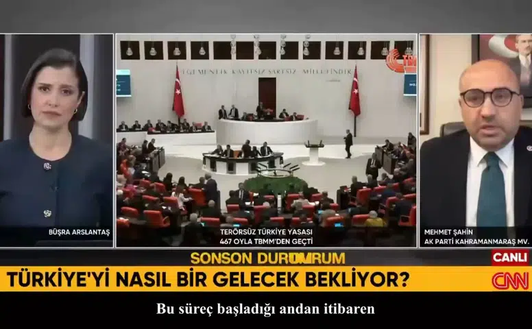 Mehmet Şahin Terörsüz Türkiye Sürecini Değerlendirdi