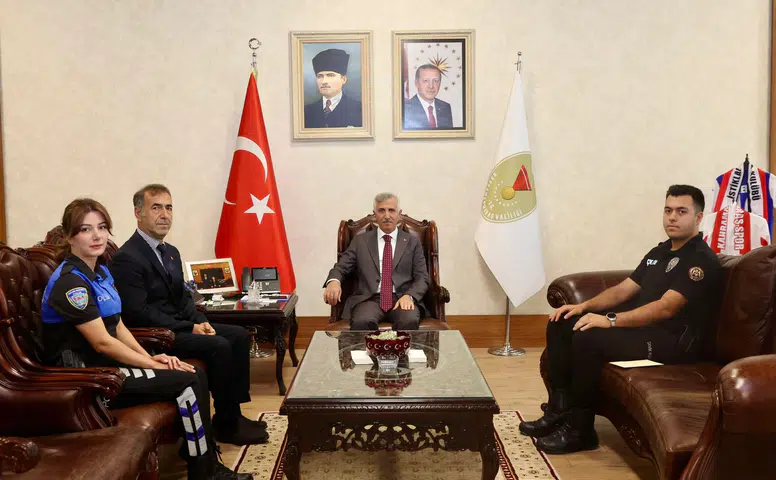 Kahramanmaraş Valiliğinde Ziyaret Trafiği