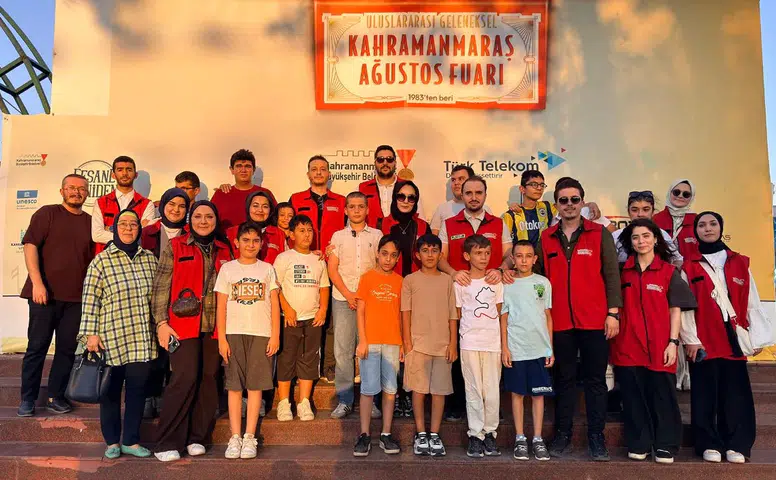Kahramanmaraş’ta Özel Çocuklara Fuar Sürprizi